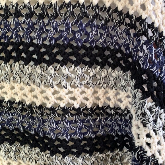 MOVING sale! Zara Striped knit beach cover up - Picture 3 of 4